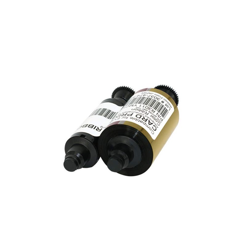 PARTSHE R3011 YMCKO Ribbon for Evolis Pebble Dualys 3 Securion Card Printers, 200 Prints - Image 3